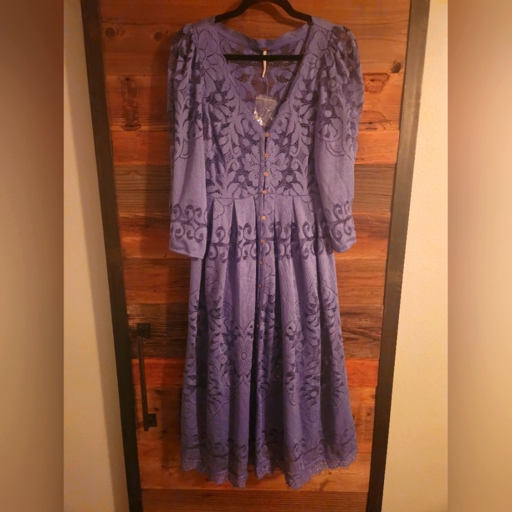 NWOT XS Free People Shadow Dance Midi NO SLIP - Picture 5 of 7